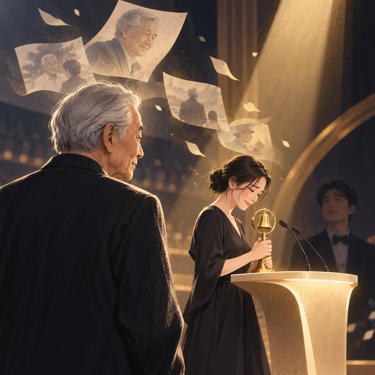 秦汉首夺金钟奖，李铭顺无缘第五度获奖