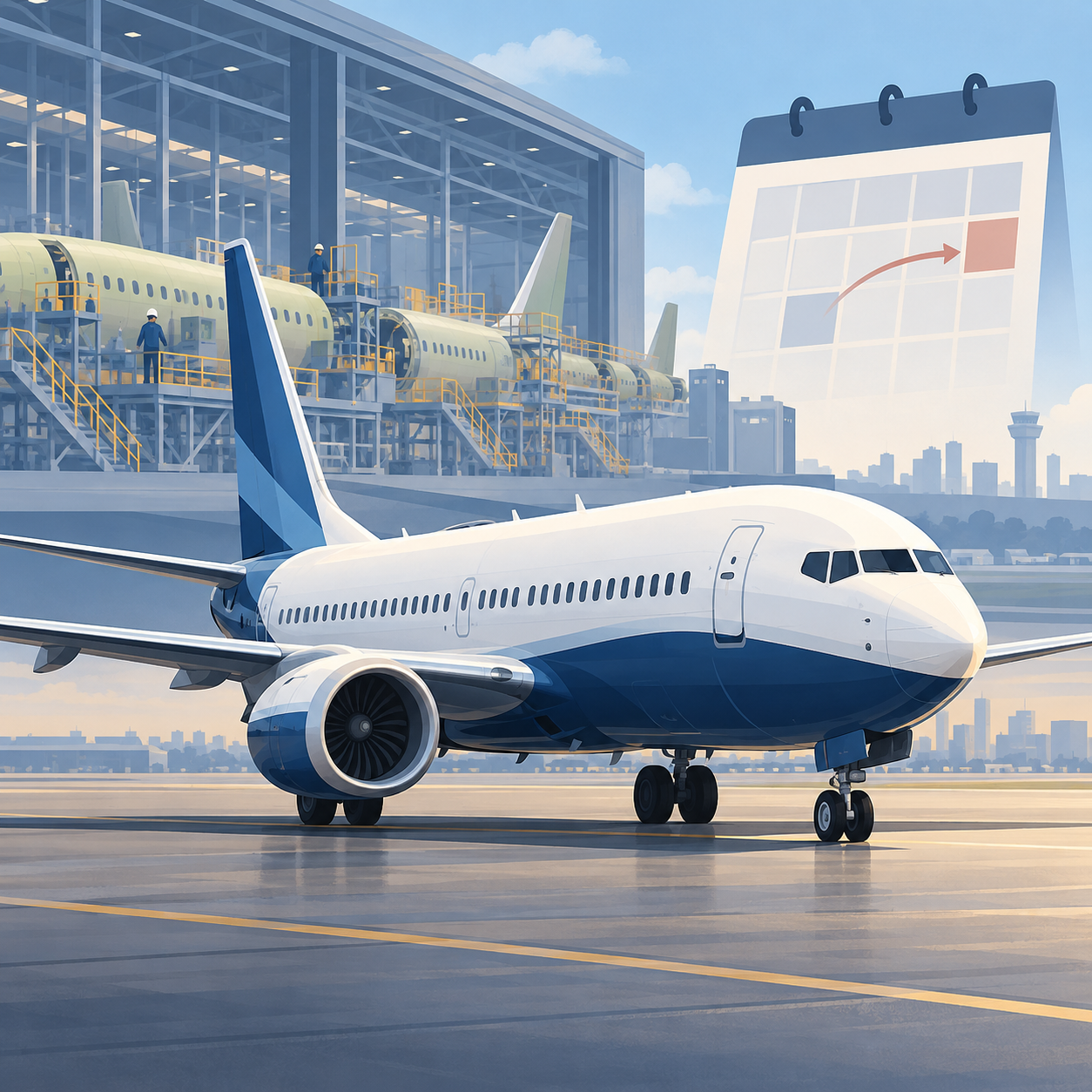 波音737月产47架目标预计2027年初实现