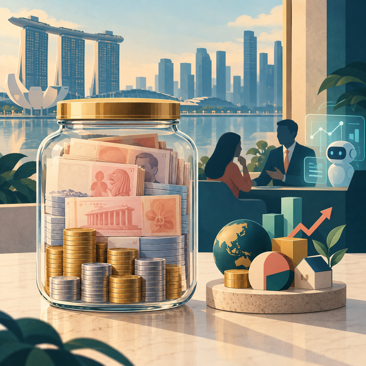 花旗调查：本地富裕人士逾七成资产持有现金和存款