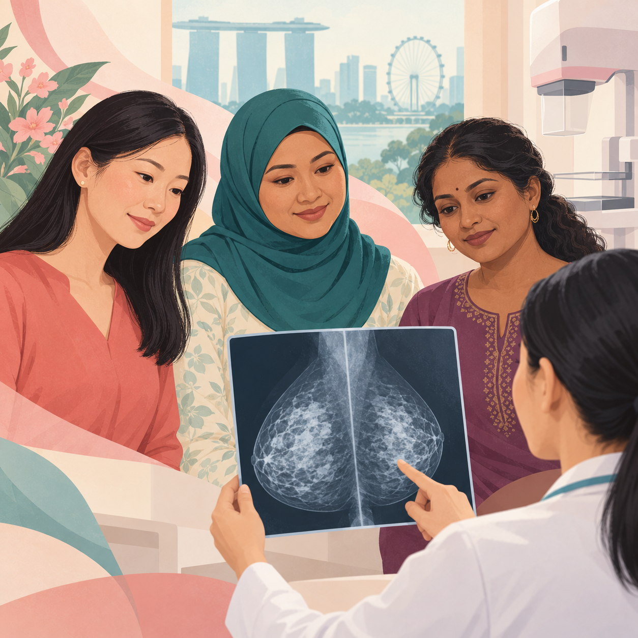 族群与乳腺癌类型及检出难易度有关吗？
