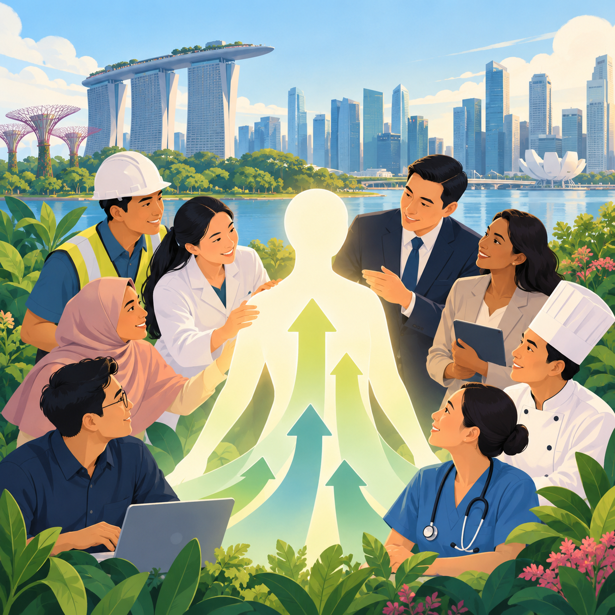三方工作组提出五项建议，推动新加坡强化人力资本能力
