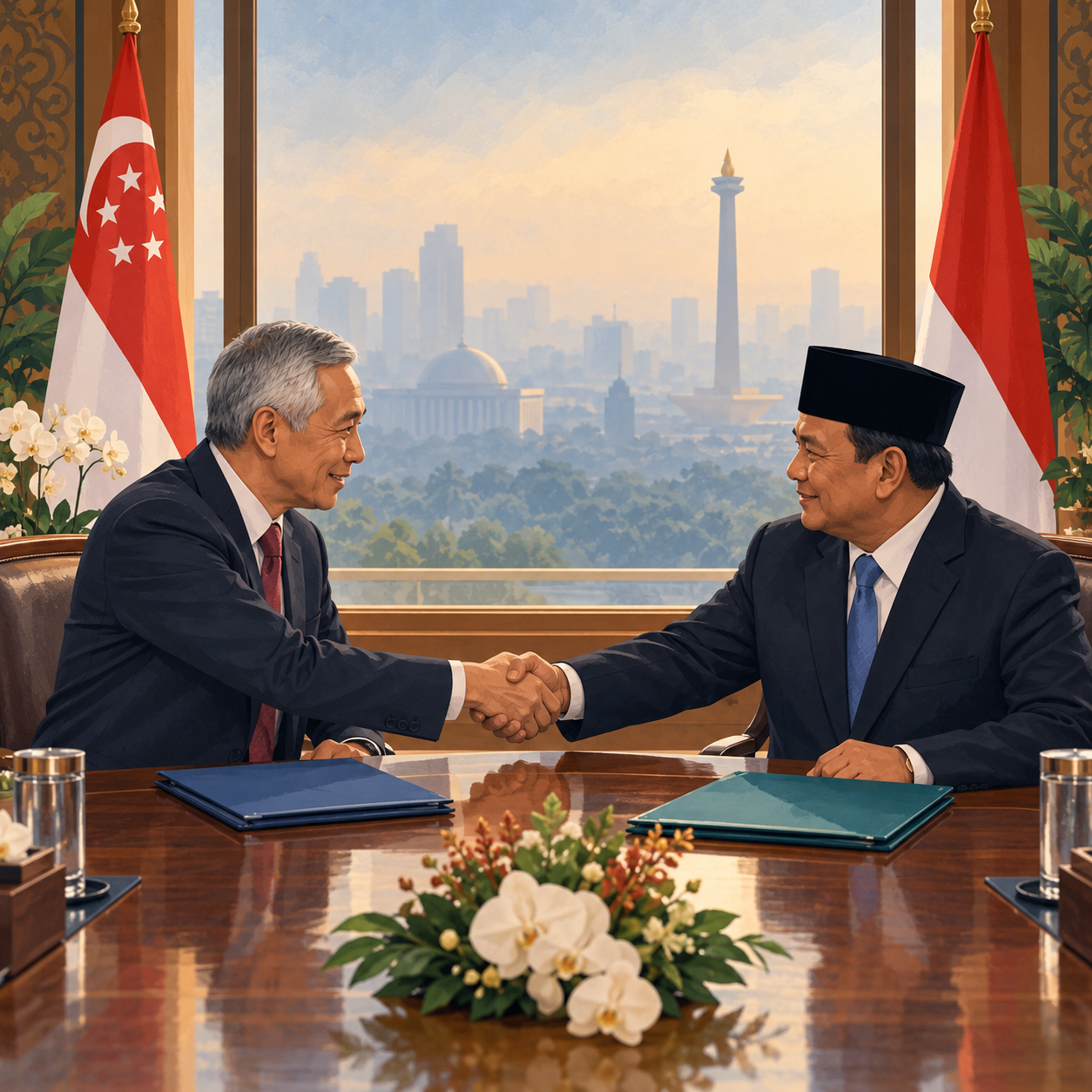 维文赴雅加达会见印尼外长