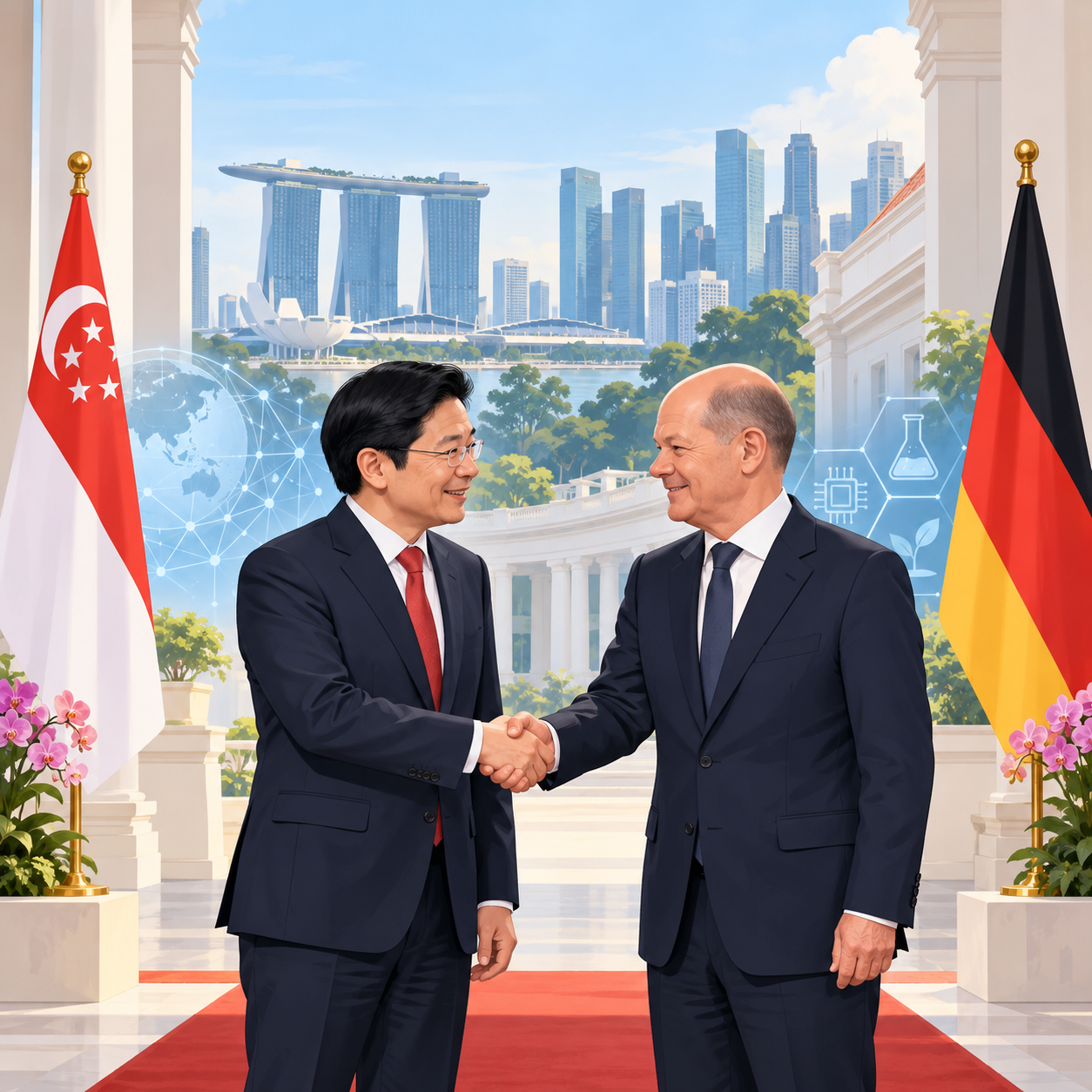 新加坡与德国发布2027至2028年联合工作计划