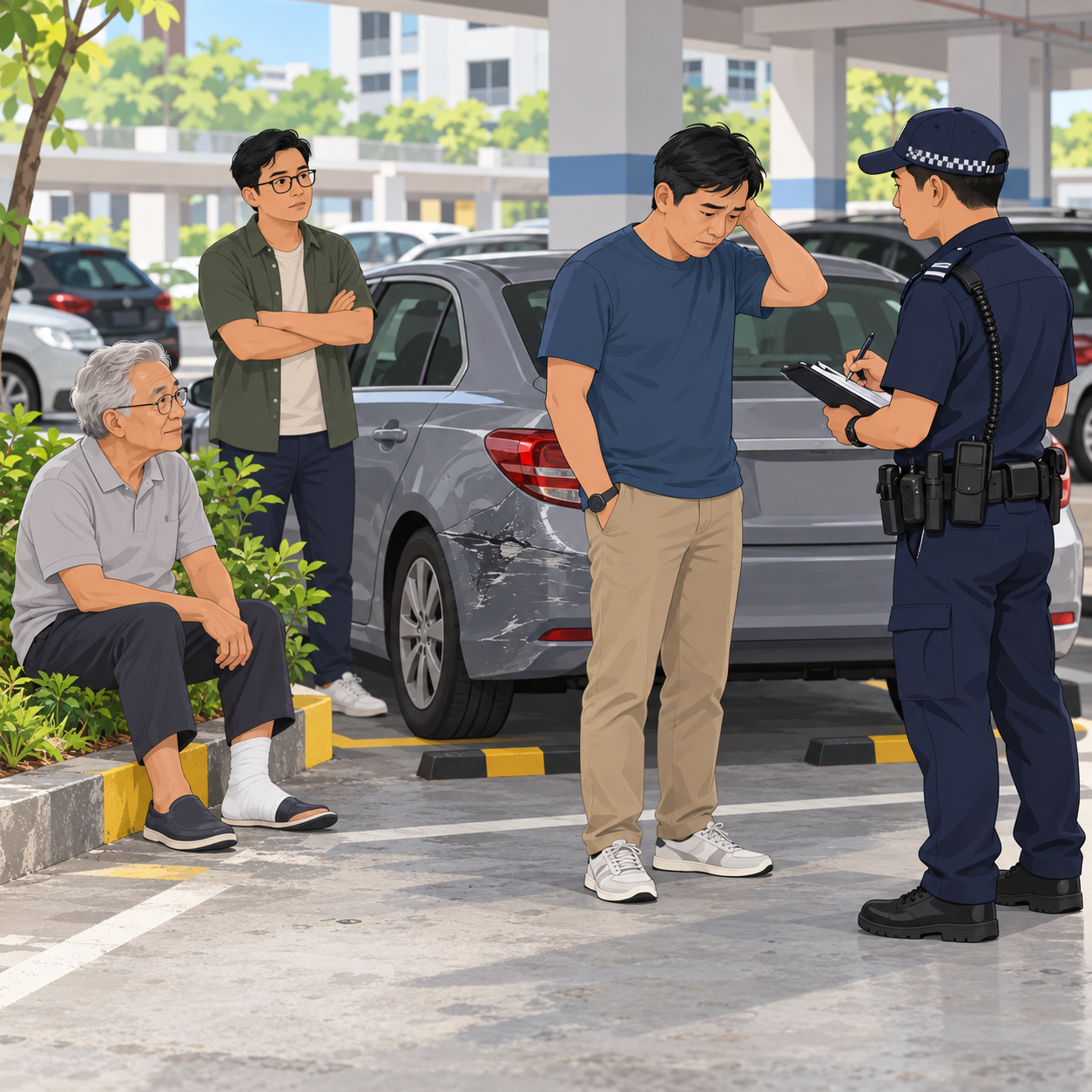 男子替无证驾驶的叔叔顶罪被判监两周