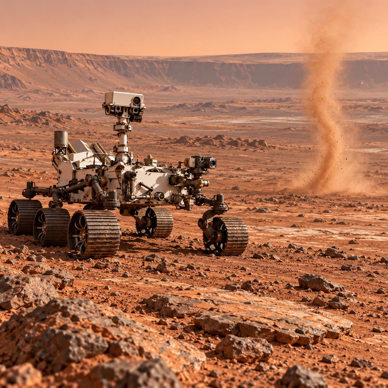 NASA火星车探测到火星迄今最细微尘埃颗粒