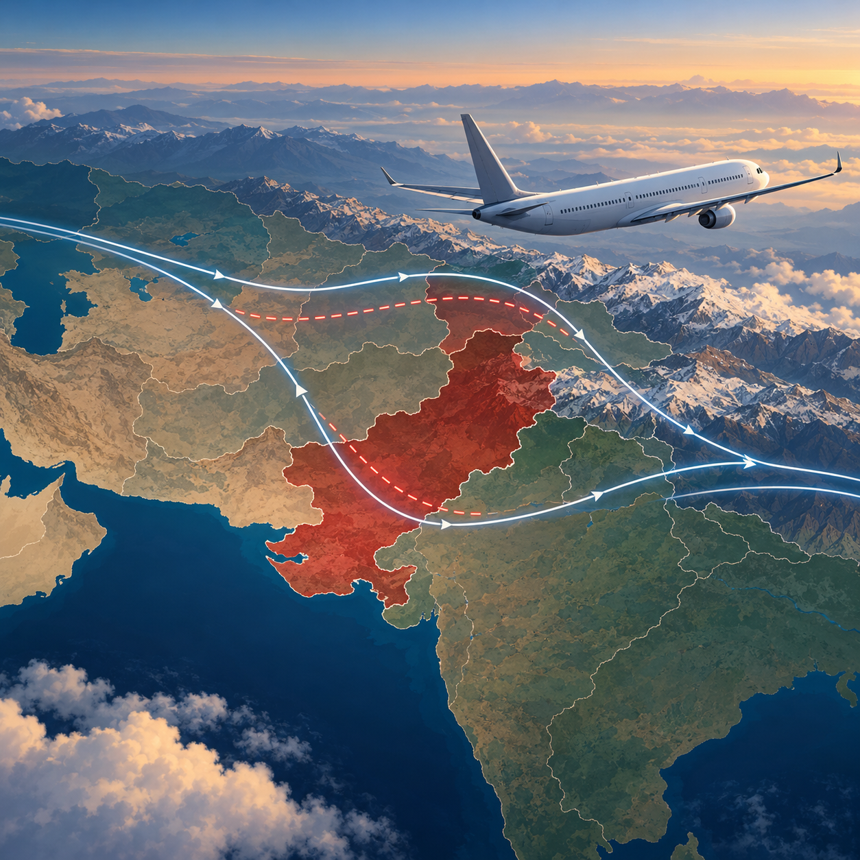 巴基斯坦短暂禁止台湾航空公司飞越领空后撤销禁令
