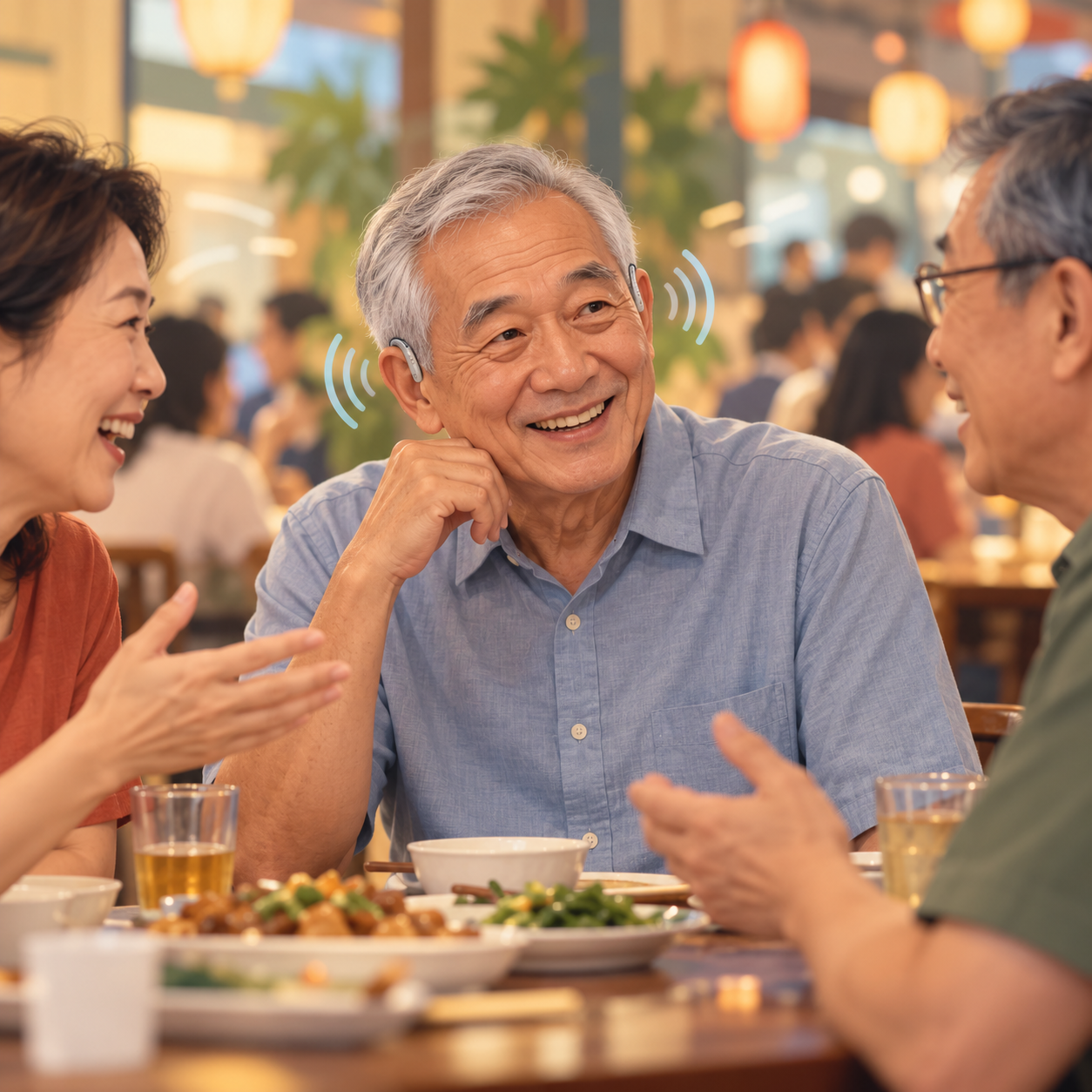 智能助听器如何帮助人们在嘈杂环境中听清对话