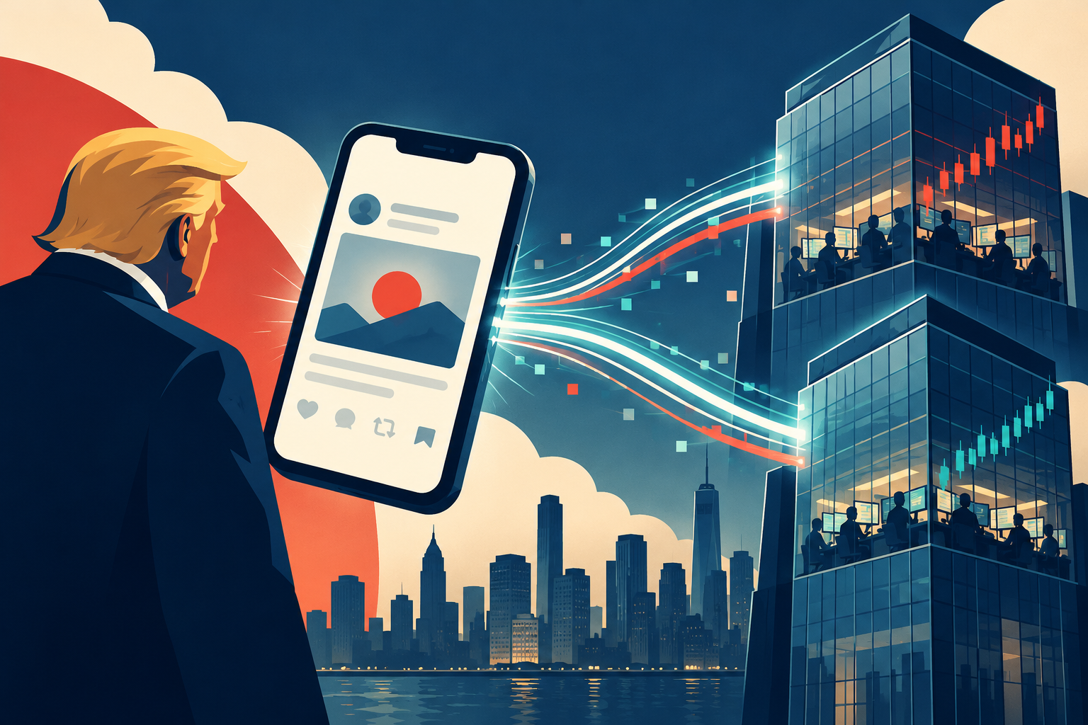 Truth Social与两家交易公司达成协议，加快特朗普帖文获取速度