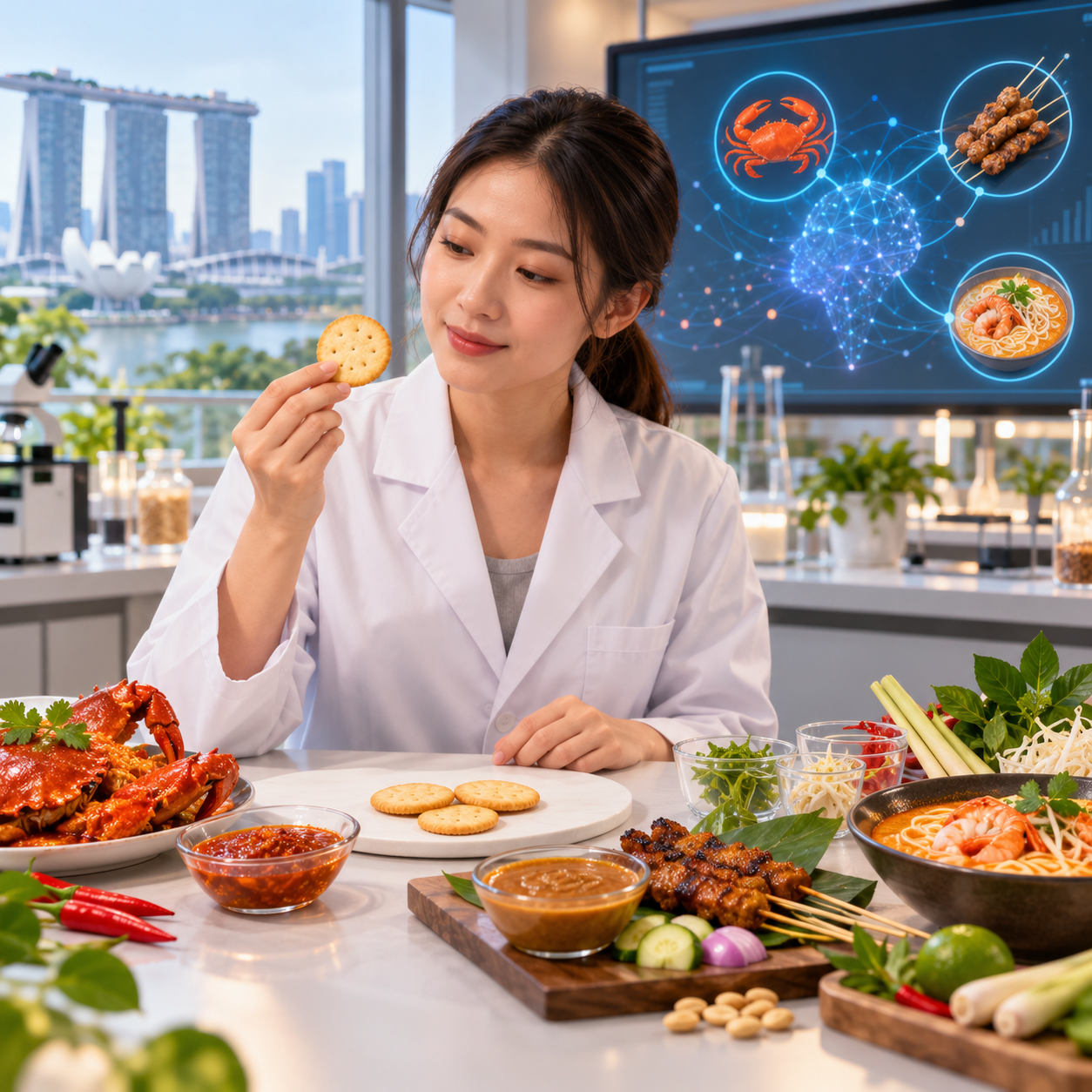 AI助力亿滋新加坡研发中心探索本地零食风味