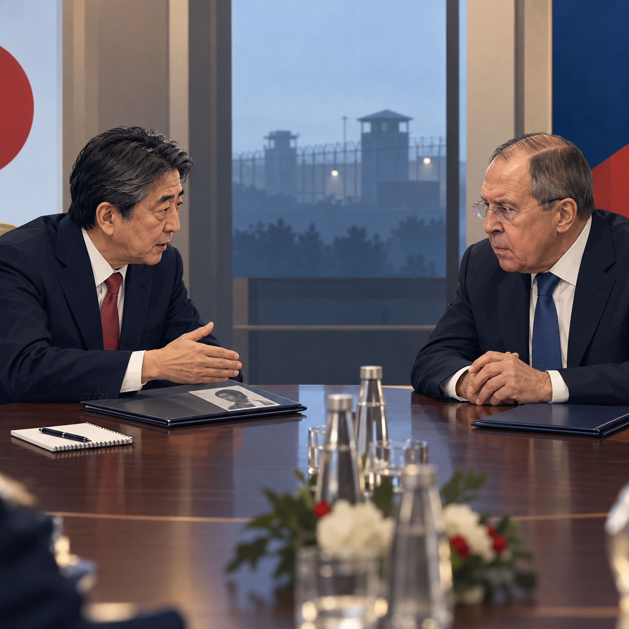 日俄外长五年来首次正式会晤 日方促俄释放被拘记者